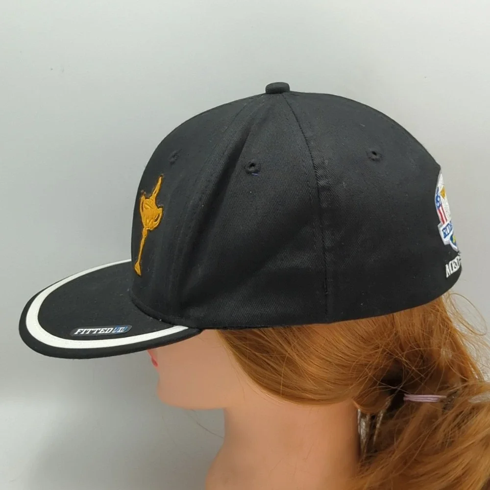 Ryder Cup Medinah 2012 Ahead Fitted L/XL Country Club Golf Hat Cap Black Rare